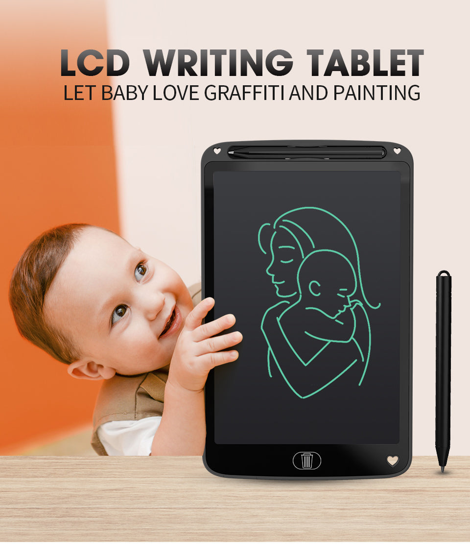 12 Inch LCD Writing Tablet Drawing Board Tool for kids